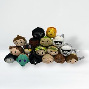 Lot of 18 Tsum Tsum Mini Disney Marvel Star Wars